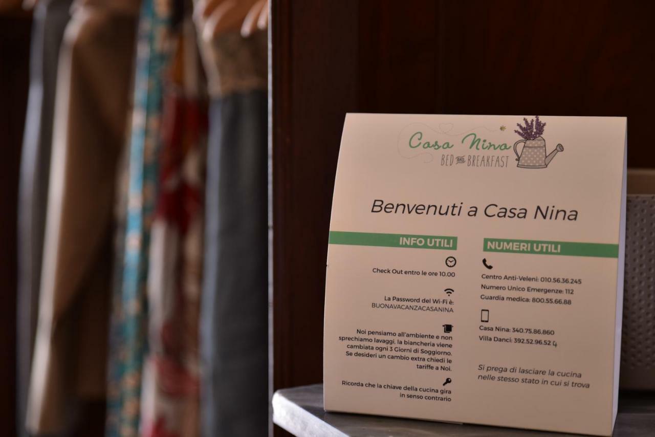 Casa Nina Bed and Breakfast Toirano Eksteriør billede